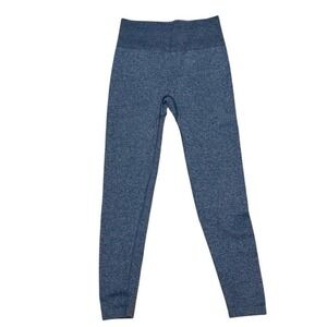 Vitality‎ Seamless High Waisted Blue Heathered Leggings S